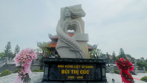 Đóa hoa Cúc anh hùng trên quê hương Đất Nhãn