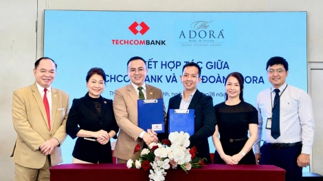 ADORA và Techcombank hợp tác triển khai giải pháp thanh toán tiệc cưới trả chậm