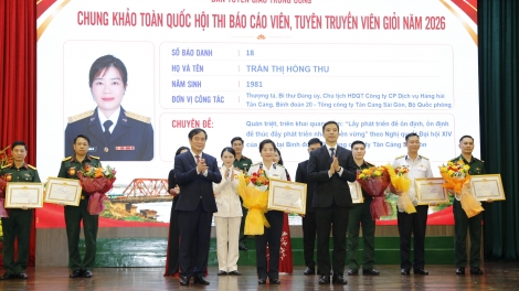 Thượng tá Trần Thị Hồng Thu: Lan tỏa Nghị quyết bằng bản lĩnh và đổi mới