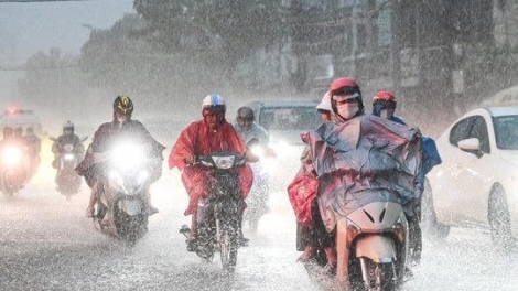 Dự báo thời tiết ngày 16/8: Bắc Bộ chiều tối và đêm mưa dông, nhiệt độ cao nhất 35 độ
