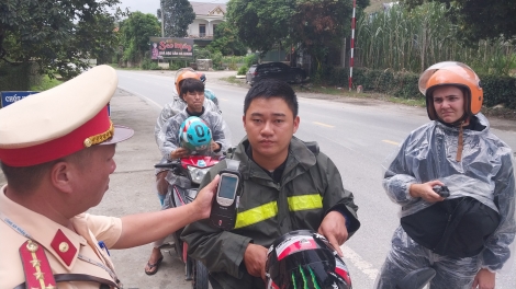 Công an tỉnh Tuyên Quang làm tốt công tác đảm bảo ATGT