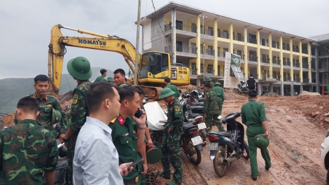 Tuyên Quang: Tăng cường quân đội hỗ trợ xây dựng trường nội trú liên cấp