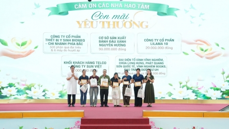 Truy tặng Kỷ niệm chương “Vì sức khỏe nhân dân”  cho 6 trường hợp chết não hiến tạng