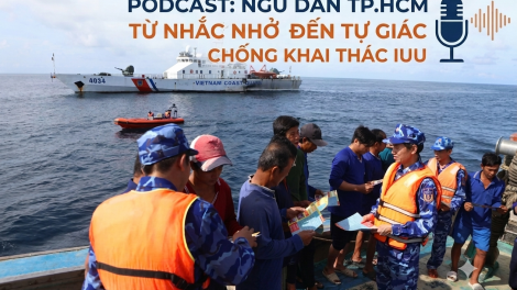 Ngư dân TP.HCM từ nhắc nhở đến tự giác chống khai thác IUU