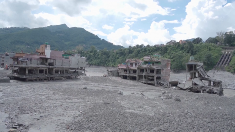 Nepal ghi nhận 626 người chết và 2.426 người mất tích do lũ lụt