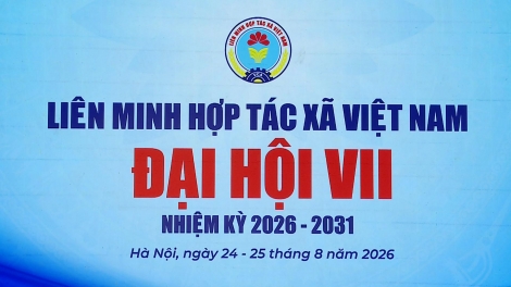 Đại hội toàn quốc Liên minh Hợp tác xã Việt Nam lần thứ VII, nhiệm kỳ 2026 - 2031 