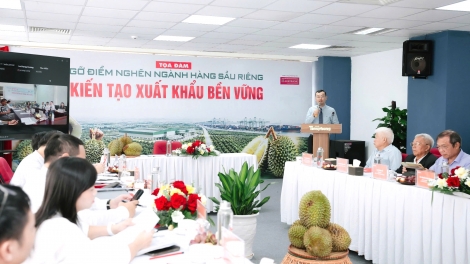 Gỡ điểm nghẽn ngành hàng sầu riêng
