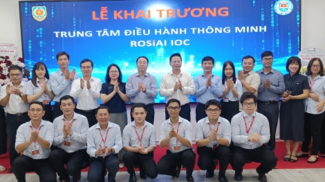 Ra mắt trung tâm điều hành thông minh ROSIAI IOC hỗ trợ quản lý hành chính hiệu quả
