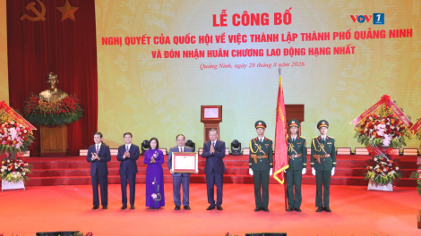 Thời sự 12h 28/8/2026: Lễ công bố thành lập thành phố Quảng Ninh