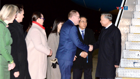 Tổng Bí thư, Chủ tịch nước Tô Lâm đến thủ đô Canberra, tiếp tục chuyến thăm cấp Nhà nước Australia