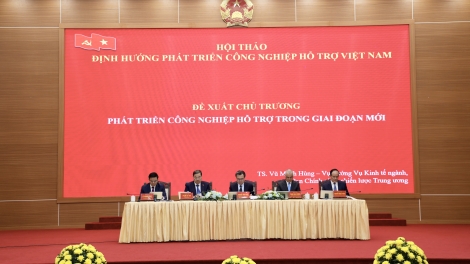 Hội thảo khoa học “Định hướng phát triển công nghiệp hỗ trợ Việt Nam”