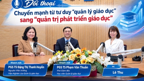 Chuyển mạnh từ tư duy “quản lý giáo dục” sang “quản trị phát triển giáo dục”