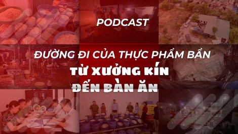 Đường đi của thực phẩm bẩn: Từ xưởng kín đến bàn ăn ở Quảng Ninh