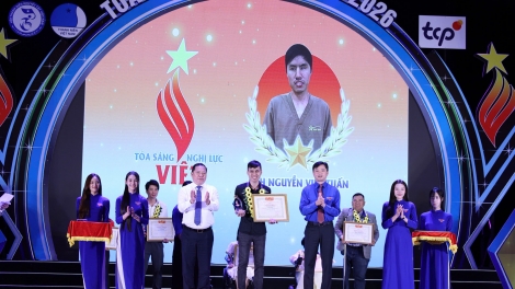 Tỏa sáng Nghị lực Việt 2026: Vinh danh 26 gương thanh niên khuyết tật tiêu biểu