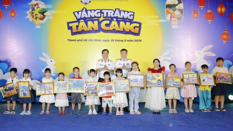 Nhiều hoạt động ý nghĩa dịp Tết Trung thu tại Tổng công ty Tân Cảng Sài Gòn
