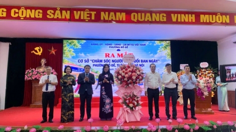 Phường Bồ Đề triển khai mô hình chăm sóc người cao tuổi ban ngày