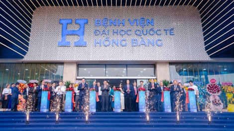 Bệnh viện Đại học Quốc tế Hồng Bàng chính thức khánh thành