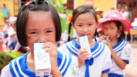 Sữa học đường đồng hành cùng trẻ trong giai đoạn tăng trưởng