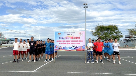 Lữ đoàn 162 sôi nổi hoạt động chào mừng Quốc khánh