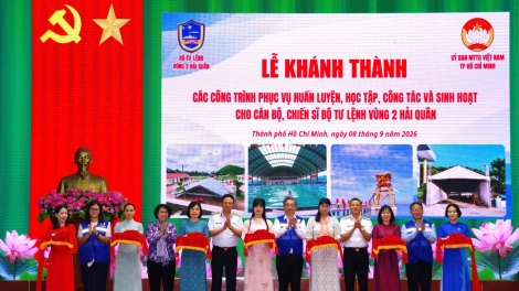 Thắm tình quân dân qua những công trình thiết thực