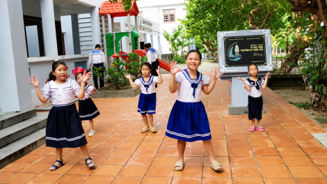 Trường Sa rộn ràng trước ngày khai giảng năm học mới