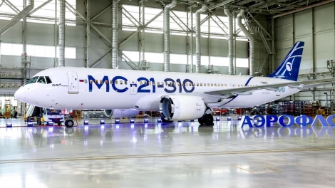Nga đẩy mạnh phát triển hàng không nội địa với loạt máy bay MS-21 tự sản xuất