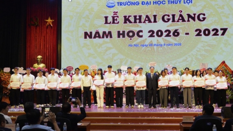 Trường Đại học Thủy lợi khai giảng năm học 2026 - 2027