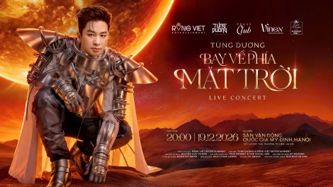 Từ chiếc giường là sân khấu tuổi thơ đến concert tại sân vận động Quốc gia
