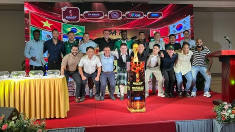 20 đội bóng quốc tế hội tụ tại Hà Nội, tranh tài ở ISA 7s World Cup 2026