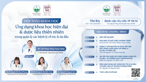 Nhiều ứng dụng khoa học hiện đại trong quản lý các bệnh lý về tóc và da đầu