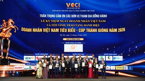 Cúp Thánh Gióng năm 2026: Khẳng định vị thế doanh nhân Việt Nam trong kỷ nguyên phát triển mới
