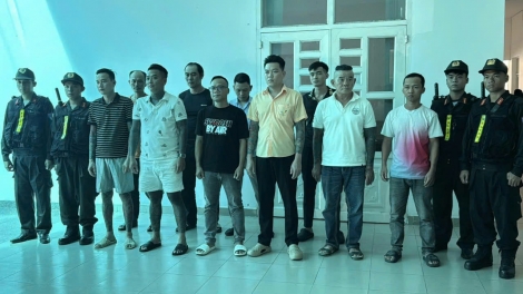 Công an Đồng Nai bắt giữ 11 đối tượng làm phim bạo lực đăng mạng xã hội