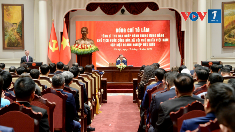Thời sự 6h 13/10/2026: Gặp mặt các doanh nghiệp tiêu biểu nhân Ngày Doanh nhân Việt Nam