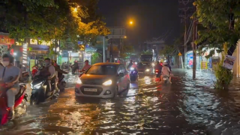 TP.HCM, Đồng Nai, Tây Ninh, Lâm Đồng tiếp tục mưa to, cảnh báo ngập giờ tan tầm