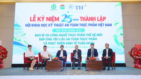 Dấu mốc 25 năm VINAFOSA và yêu cầu đổi mới công nghệ bao bì thực phẩm