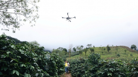 Từ chuyến bay không người lái (UAV) - Điện Biên đặt kỳ vọng cất cánh nền nông nghiệp thông minh