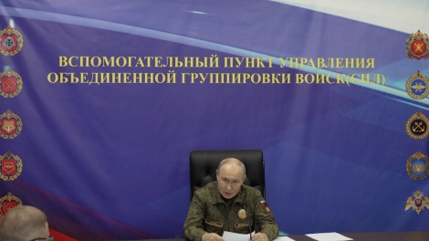 Tổng thống Putin chỉ đạo duy trì sức ép quân sự, không đưa vấn đề vùng an ninh vào đàm phán hoà bình