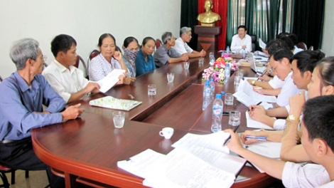 Tăng cường xử lý dứt điểm khiếu nại tố cáo liên quan đến đất đai (28/12/2015)