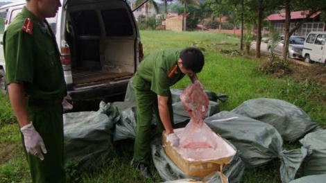 Chặn thực phẩm bẩn từ biên giới (06/01/2016)