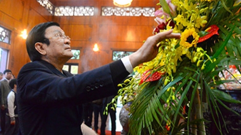 Chủ tịch nước Trương Tấn Sang thăm và chúc Tết đảng bộ, chính quyền và nhân dân tỉnh Nghệ An  (Thời sự chiều 31/1/2016)