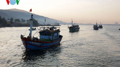 Đồng hành cùng ngư dân trên biển (4/1/2016)