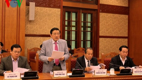 Ban Chỉ đạo Trung ương về phòng, chống tham nhũng họp phiên thứ 9 (Thời sự trưa 28/12/2015)