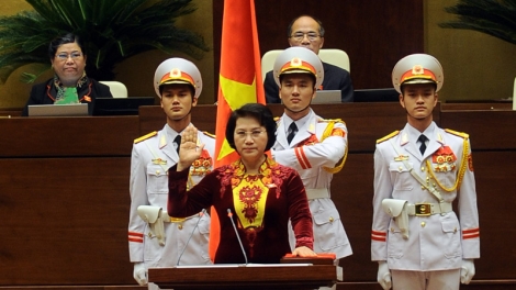 Lời tuyên thệ gắn với trọng trách của tân Chủ tịch Quốc hội trong một nhiệm kỳ mới (01/4/2016)