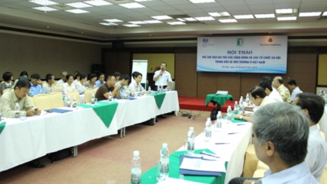 Môi trường và phát triển ngày 8/9/2014: Vai trò của các tổ chức xã hội trong bảo vệ môi trường.