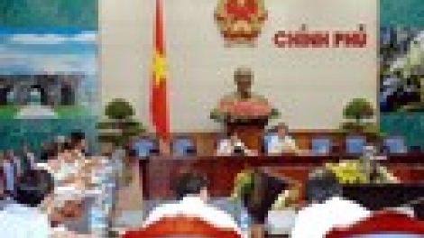 Thời sự chiều ngày 14/7/2014: Thủ tướng Nguyễn Tấn Dũng yêu cầu làm rõ vai trò của Nhà nước trong kinh tế thị trường tại cuộc họp sơ kết 5 năm thực hiện Nghị quyết 21 của Trung ương Đảng khóa X về tiếp tục hoàn thiện thể chế kinh tế thị trường, định hướng xã hội chủ nghĩa
