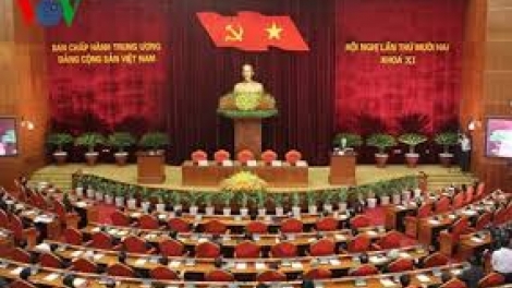 Bế mạc Hội nghị lần thứ 12 Ban Chấp hành Trung ương Đảng khóa 11. (Thời sự chiều 11/10/2015)
