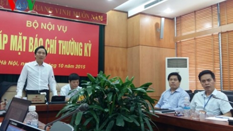 Bộ Nội vụ kết luận: Quy trình bổ nhiệm giám đốc sở Kế hoạch và Đầu tư của tỉnh Quảng Nam là đúng quy trình (Thời sự chiều ngày 18/10/2015)