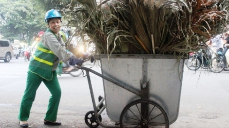 Người làm đẹp đường phố Hà Nội
