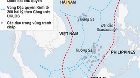 Yêu sách đường 9 đoạn của Trung Quốc ảnh hưởng đến nhiều nước trong khu vực.