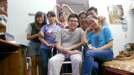 Nghị lực trong cuộc sống của chàng trai trẻ Cù Hữu Hoàng.